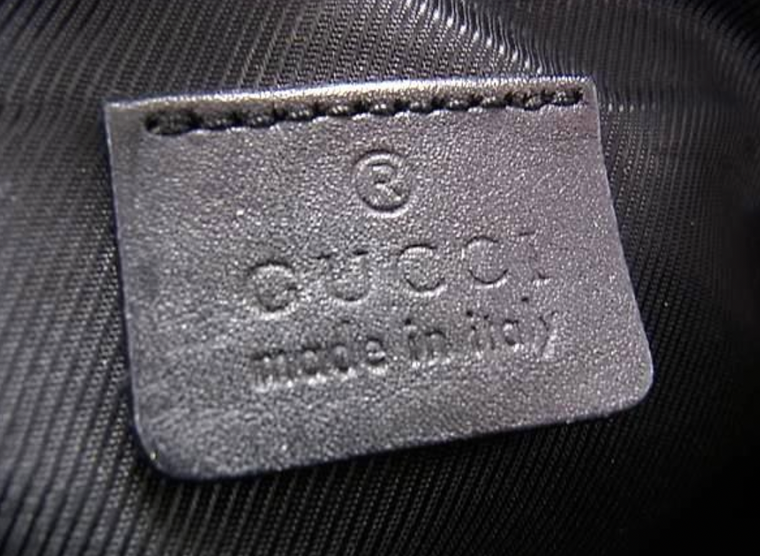 Gucci boat bag zwart