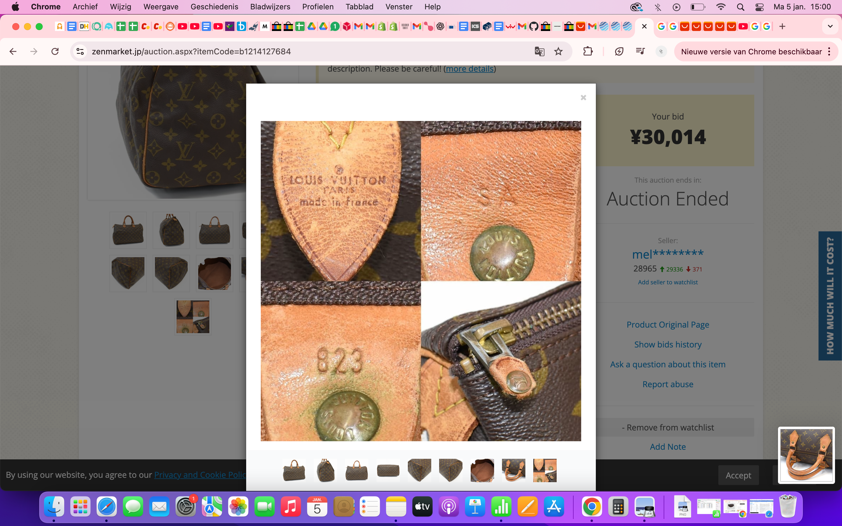 Louis Vuitton Speedy 35