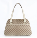 Gucci GG Canvas Shoulder Bag (Dome style)