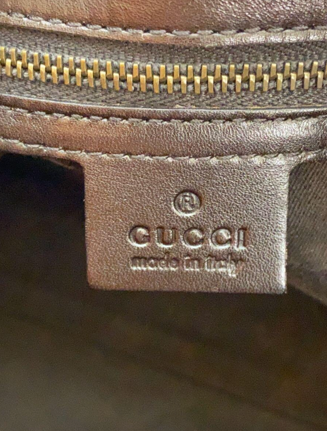 Gucci GG Canvas Belted Tote Bag