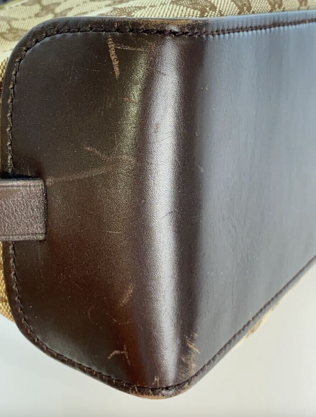 Gucci GG Canvas Belted Tote Bag